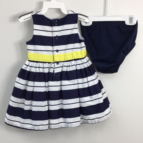 Carters Girls 2 Piece Summer Dresses Bundle of 4 Size 6 mo. EXCELLENT Condition - Picture 7 of 11